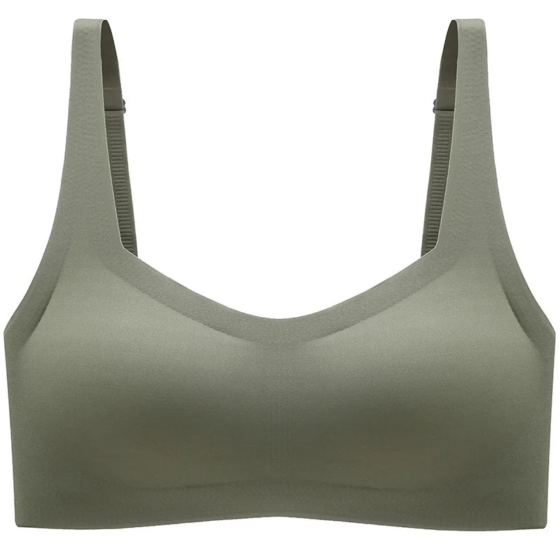 Square Neck Seamless Bralette