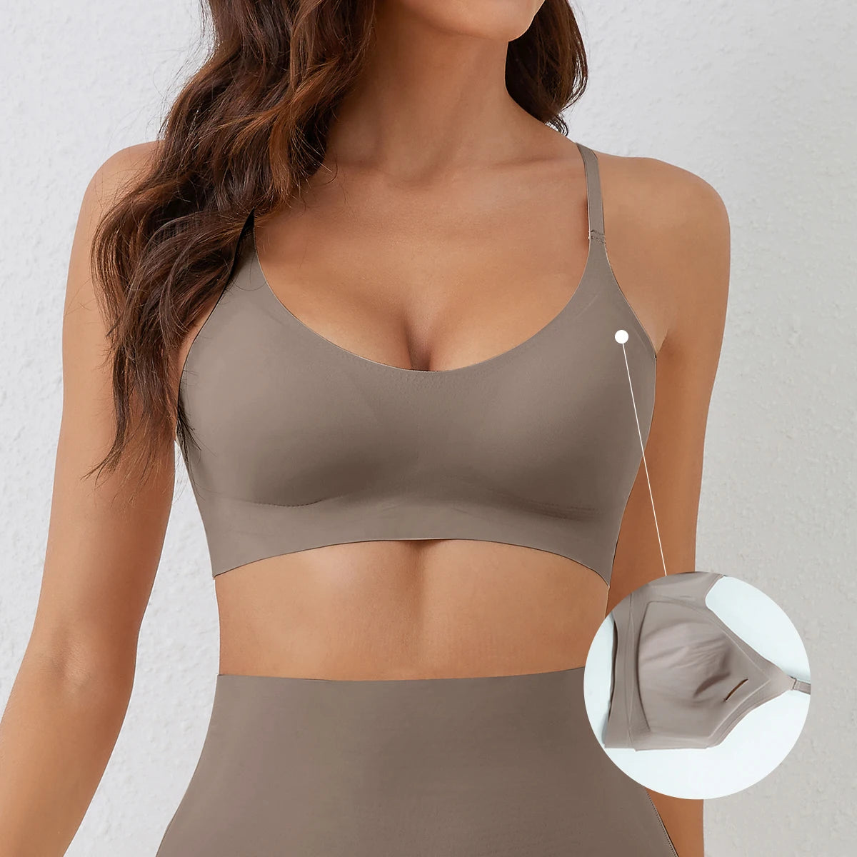 Seamless No Steel Ring Light Breathable Bra